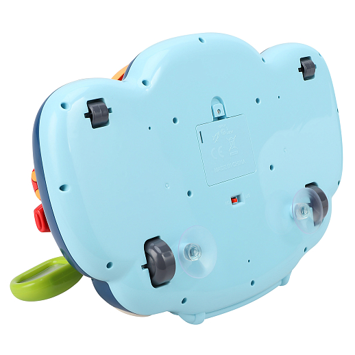 ТМ "Smart Baby" Руль музыкальный, Шаинский, свет, звук, с фарами, цвет синий, в/к 24,6х15,1х24,4 см в Джамбо Тойз #13