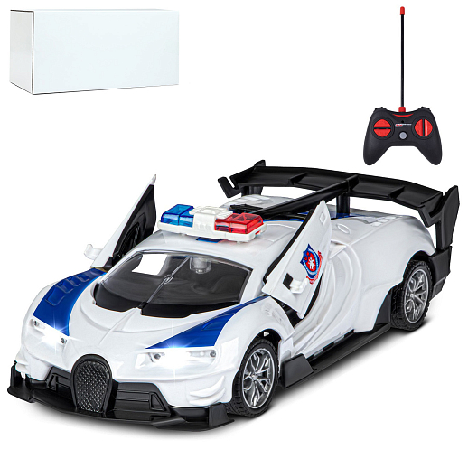 AUTODRIVE 1:24 Р/У машинка,5 каналов,двери откр. с пульта, свет, цвет белый,в/к 28*12*6,5см в Джамбо Тойз