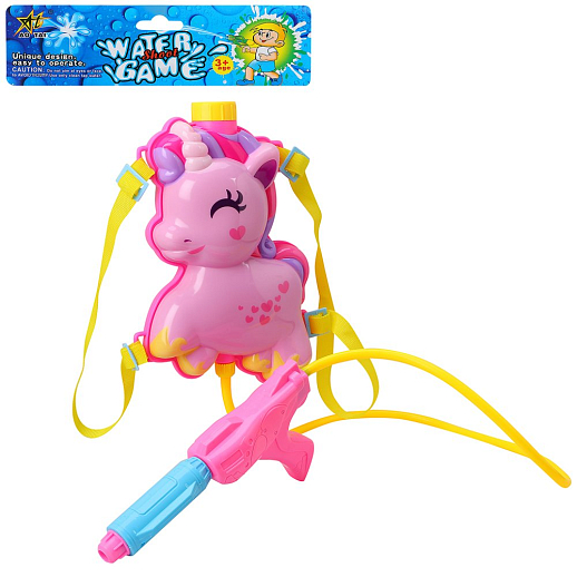 Водный пистолет с рюкзаком "Русалка", фиолетовый, в/п 32,5*19*6,5 см в Джамбо Тойз #18