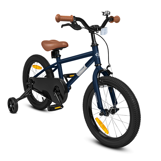 Велосипед двухколёсный CITYRIDE, модель CR-B2-07H, колеса 16", рама сталь, колеса сталь, балансирные колеса, цвет синий металлик в Джамбо Тойз