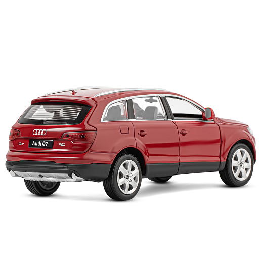 ТМ "Автопанорама" Машинка металлическая 1:24 Audi Q7, бордовый, откр. двери, капот и багажник, свободный ход колес, в/к 24,5*12,5*10,5 см в Джамбо Тойз #9
