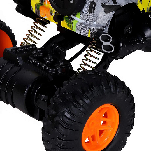 AUTODRIVE 1:18 Р/У Краулер, 4 канала, свет, принт граффити, в/к 29*14,7*17,5см в Джамбо Тойз #6