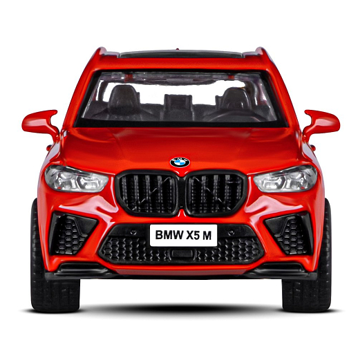 ТМ "Автопанорама" Машинка металлическая 1:43 BMW X5M, красный, инерция, откр. двери, в/к 17,5*12,5*6,5 см в Джамбо Тойз #9