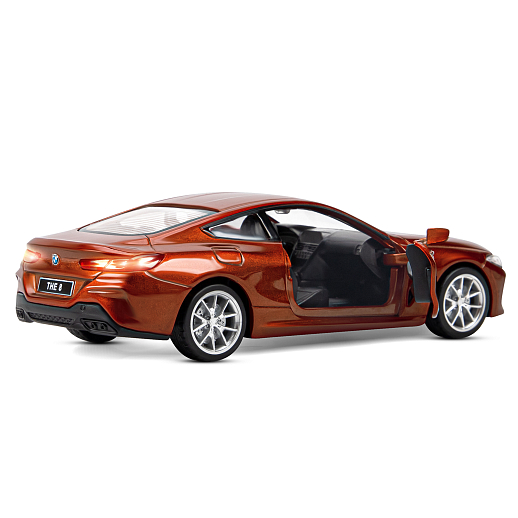ТМ "Автопанорама" Машинка металлическая 1:35 BMW M850i Coupe, красный, откр. двери, свет, звук, инерция в/к 17,5*13,5*9 см в Джамбо Тойз #15