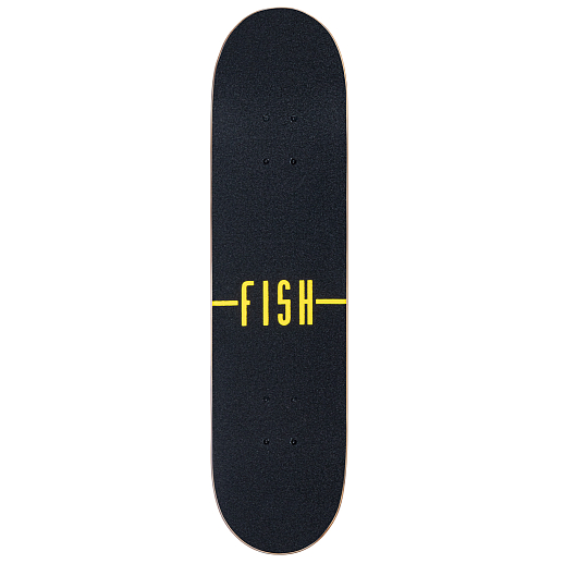 Скейтборд Fish, дека клен 9 сл., размер 31"*8", колеса: 54*36мм 85А, PU, ABEC-7 карбон в/п в Джамбо Тойз #4