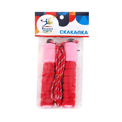 Скакалка, 2.8м, ручки ЭВА со встроенным счетчиком,  веревка лавсан в Джамбо Тойз #7