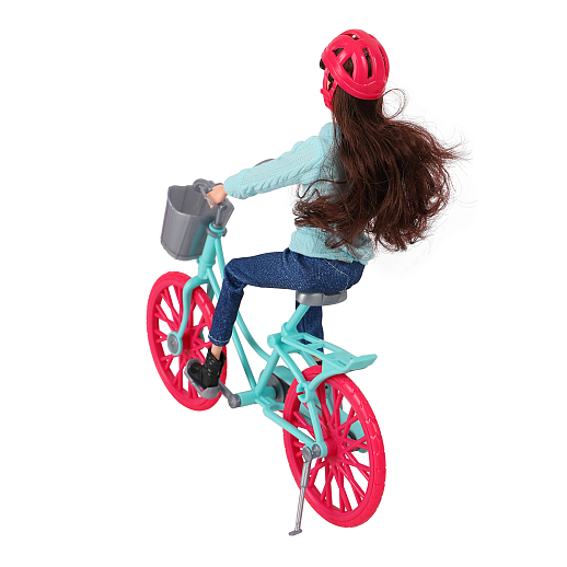 Кукла, в компл.велосипед, аксесс., в ассорт., в/к 31х10х33 см в Джамбо Тойз #5