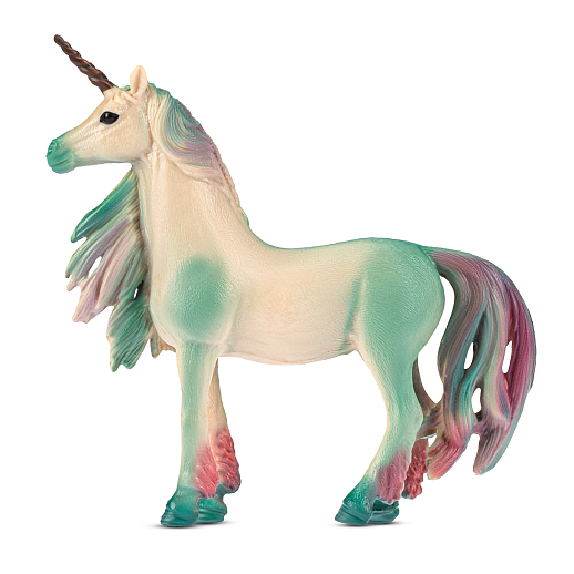 ТМ "КОМПАНИЯ ДРУЗЕЙ", серия "Животные планеты Земля", игрушка "Единорог", голубой, в/п 18*4,3*10,8 см в Джамбо Тойз #4