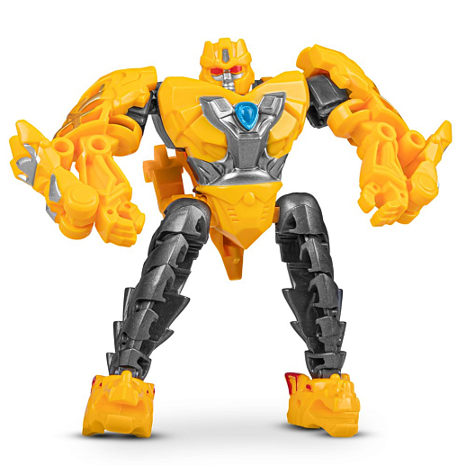 Набор из 5шт. трансформеров DIY(сборные модели), отдельн.робот трансформируется в динозавра, 5шт. собираются в одного больш.робота,в бел.кор. в Джамбо Тойз #4