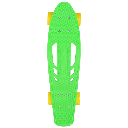 Скейтборд Fish зеленый, размер 22"х6", колеса: 60х45мм  78А, PU, ABEC-7 в/п в Джамбо Тойз #3