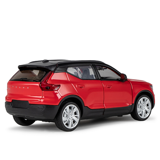 ТМ "Автопанорама" Машинка металл. 1:32 Volvo XC40 Recharge, красный, инерция, свет, звук, откр. двери, в/к 17,5*13,5*9 см в Джамбо Тойз #10