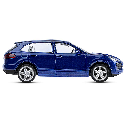 ТМ "Автопанорама" Машинка металлическая 1:43 Porsche Cayenne S, синий перламутр, откр. двери, инерция, в/к 17,5*12,5*6,5 см в Джамбо Тойз #6