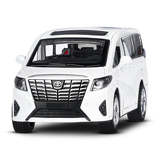 Игрушка для детей: Машинка металлическая 1:43 Toyota, цвет белый, инерция, артикул JB1251743 в Джамбо Тойз #12
