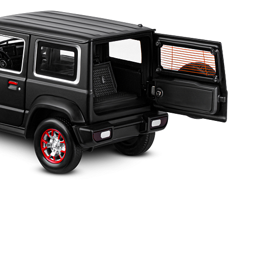 ТМ "Автопанорама" Машинка металлическая, 1:18, Suzuki Jimny, черный, открываются двери, капот и багажник, свободный ход колес, световые и звуковые эффекты, в/к 24,5х12,5х10,5 см в Джамбо Тойз #18