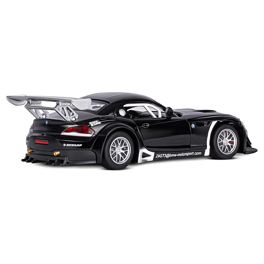ТМ "Автопанорама" Машинка металлическая 1:24 BMW Z4 GT3, черный, свободный ход колес, откр. двери, капот, свет, звук, свободный ход колес, в/к 24,5*12,5*10,5 см в Джамбо Тойз #9