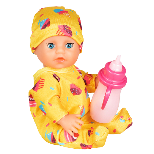 ТМ "Amore Bello" серия "Забота" Кукла 17 см , пьет и писает, в комплекте пустышка и бутылочка, в/к 10,5х6х18,5 см в Джамбо Тойз #7