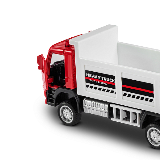 ТМ "Автопанорама" Машинка металлическая 1:72 VOLVO FM грузовик, красный, откр. двери, инерция, в/к 17,5*13*6,5 см в Джамбо Тойз #12
