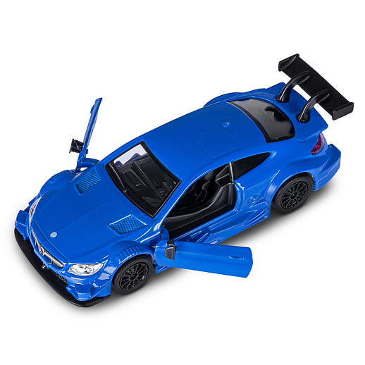 ТМ "Автопанорама" Машинка металлическая 1:42 Mercedes-AMG C 63 DTM, синий, откр. двери, инерция, в/к 17,5*12,5*6,5 см в Джамбо Тойз #12