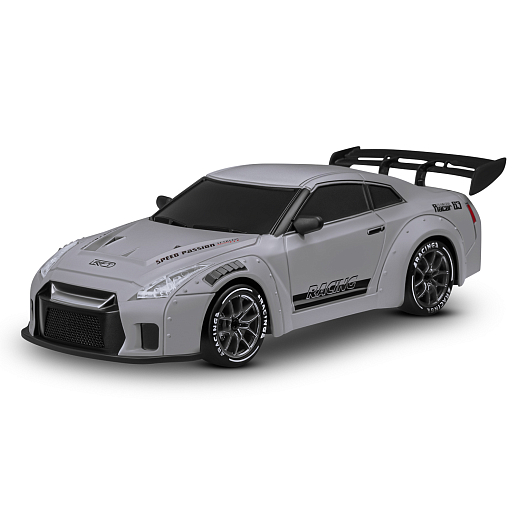 Р/у машинка для дрифта М1:24,2.4GHz,4WD,сменные шины 4шт., конусы 8шт.,свет,с аккум.,цвет серый,в/к 24,5*11,5*19см в Джамбо Тойз #2