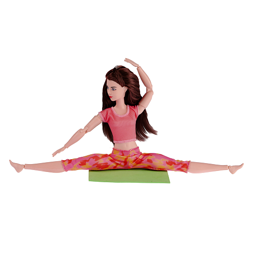 Кукла с ковриком для занятия йогой, в/к 12,5х4,5х30,5 в Джамбо Тойз #12