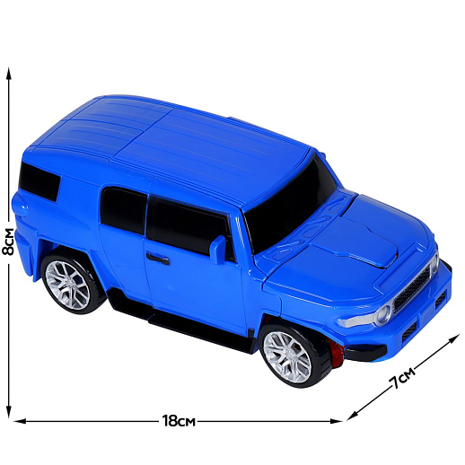 Робот-Трансформер AUTODRIVE, цвет синий, в/к 29*27,5*10 см в Джамбо Тойз #8