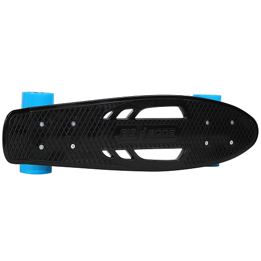 Скейтборд Fish черный, размер 22"х6", колеса: 60х45мм  78А, PU, ABEC-7 в/п в Джамбо Тойз #4