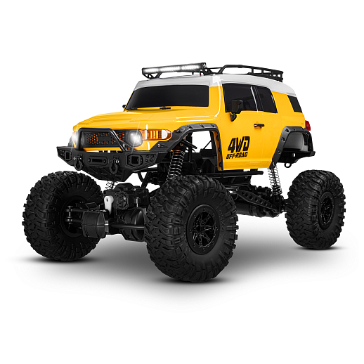 Р/У внедорожник,М1:10, 2.4GHz, 4WD, цвет желтый,в/к 49,5*27,7*31см в Джамбо Тойз #10