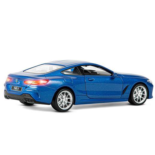 ТМ "Автопанорама" Машинка металл. 1:35 BMW M850i Coupe, синий, откр. двери, свет, звук, инерция в/к 18*9*13,5 см в Джамбо Тойз #9
