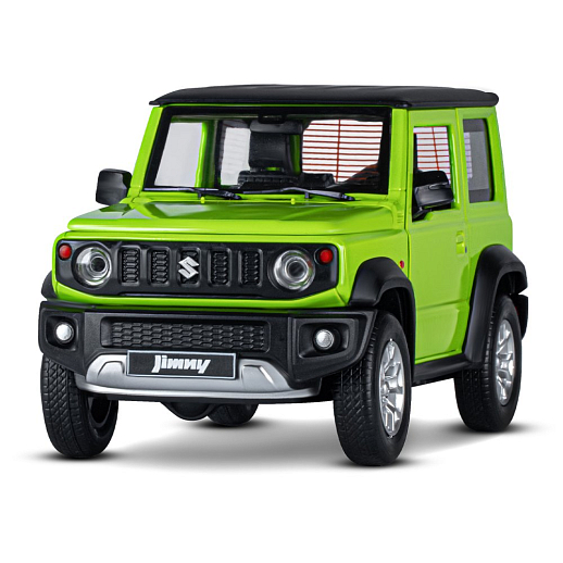 ТМ "Автопанорама" Машинка металлическая, 1:18, Suzuki Jimny, зеленый, открываются двери, капот и багажник, свободный ход колес, световые и звуковые эффекты, в/к 24,5х12,5х10,5 см в Джамбо Тойз #5