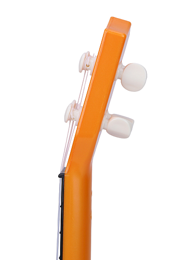 Детская четырехструнная гитара, пластик, цвет оранжевый, в/к 14,2х5,7х45,2 см в Джамбо Тойз #8