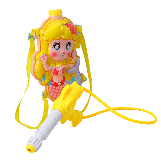 Водный пистолет с рюкзаком "Русалка", фиолетовый, в/п 32,5*19*6,5 см в Джамбо Тойз #45