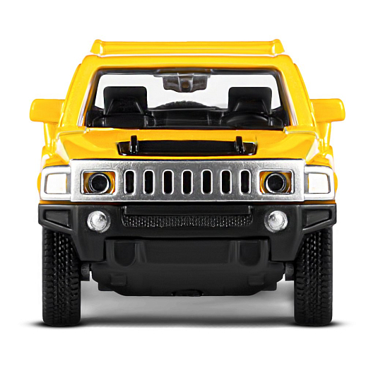 ТМ "Автопанорама" Машинка металлическая 1:43  Hummer H3, желтый, откр. двери, инерция, в/к 17,5*12,5*6,5 см в Джамбо Тойз #8