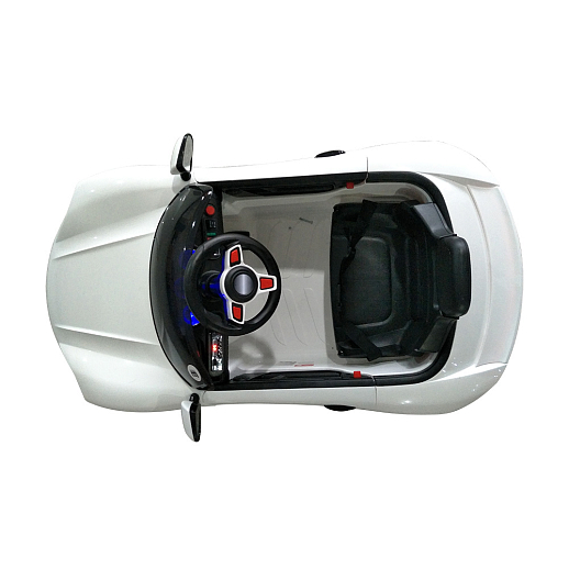 Машина на аккум.,6V/4.5AH, Р/У, свет, звук,мр3,USB,индикатор заряда, 115*65*50см, макс. нагрузка до 30 кг. Цвет - белый в Джамбо Тойз #3