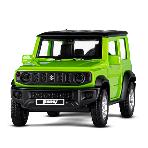 ТМ "Автопанорама" Машинка металлическая 1:32 Suzuki Jimny, зеленый, инерция, откр. двери, в/к 17,5*12,5*6,5 см в Джамбо Тойз #4