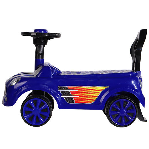 ТМ "Компания Друзей" Каталка Толокар Машина синяя с клаксоном на руле, в/к 54х48х23 см в Джамбо Тойз #2
