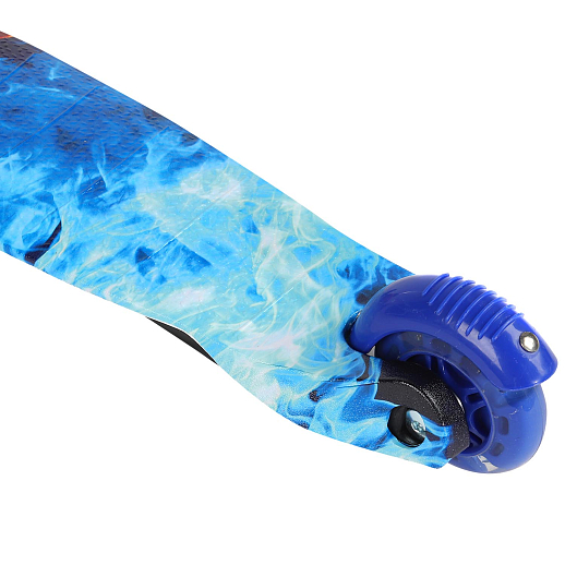 Самокат трехколесный CITY-RIDE (пакет). Руль телеск.: алюминий с резин.рукояткой. Дека: PP+нейлон гидрографика, размеры 51*11 см. Колеса: 110/76 PU со светом. Максимальная нагрузка: 35кг. Возраст: от 3 лет. Подшипник: Аbec-5 в Джамбо Тойз #7