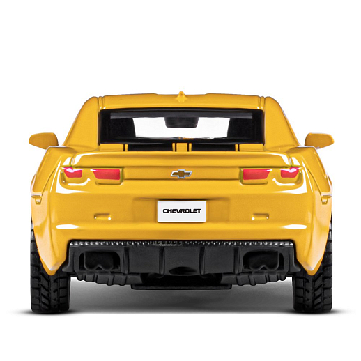 ТМ "Автопанорама" Машинка металлическая  1:43 Chevrolet Camaro SS, желтый, откр. двери, инерция, в/к 17,5*12,5*6,5 см в Джамбо Тойз #9