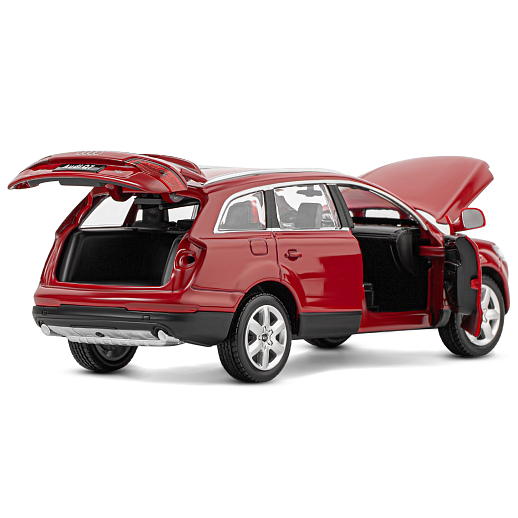 ТМ "Автопанорама" Машинка металлическая 1:24 Audi Q7, бордовый, откр. двери, капот и багажник, свободный ход колес, в/к 24,5*12,5*10,5 см в Джамбо Тойз #14