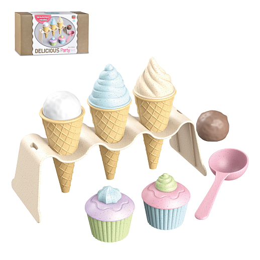 Игровой набор "Мороженое" в/к 24,6*10*14 см в Джамбо Тойз