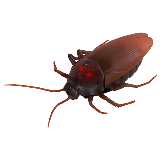 Таракан Р/У, 3 канала, световые эффекты Функции: Вперед / Назад / Демо режим/ Поворот направо с помощью радиоуправления на любой гладкой поверхности в/к 16,5*5,5*19 в Джамбо Тойз #4