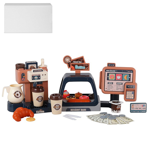 Игрушка для детей: набор "Кафе", свет, звук, синяя, артикул JB0214266 в Джамбо Тойз