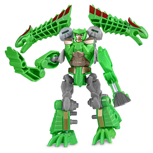 Набор из 5шт. трансформеров DIY(сборные модели), отдельн.робот трансформируется в динозавра, 5шт. собираются в одного больш.робота,в бел.кор. в Джамбо Тойз #14