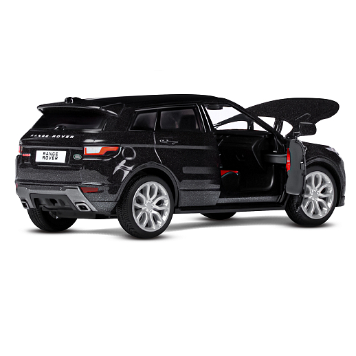 ТМ "Автопанорама" Машинка металлическая 1:32 2017 Land Rover Range Rover Evoque HSE, черный, откр. двери и капот, свет, звук, инерция, в/к 18*13,5*9 см в Джамбо Тойз #15