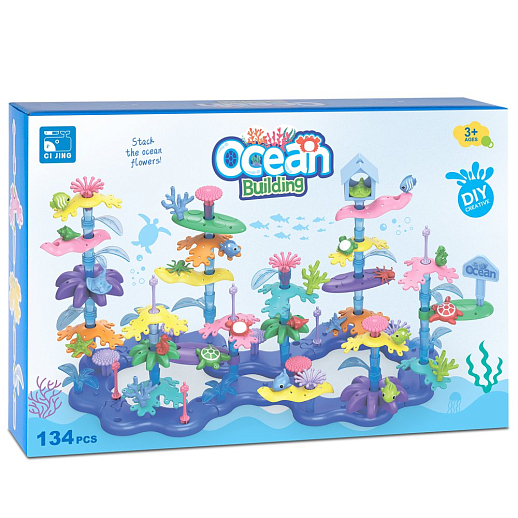 Игровой набор "Морской сад" с инструментами -134 дет., в/к в Джамбо Тойз #3