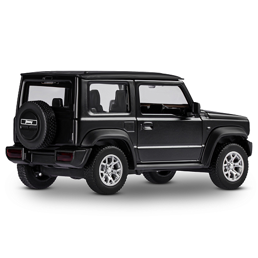 ТМ "Автопанорама" Машинка металлическая 1:32 Suzuki Jimny 2018, черный, тюнинг, откр. двери, свободный ход колес, в/к 23,5*10*4 см в Джамбо Тойз #3