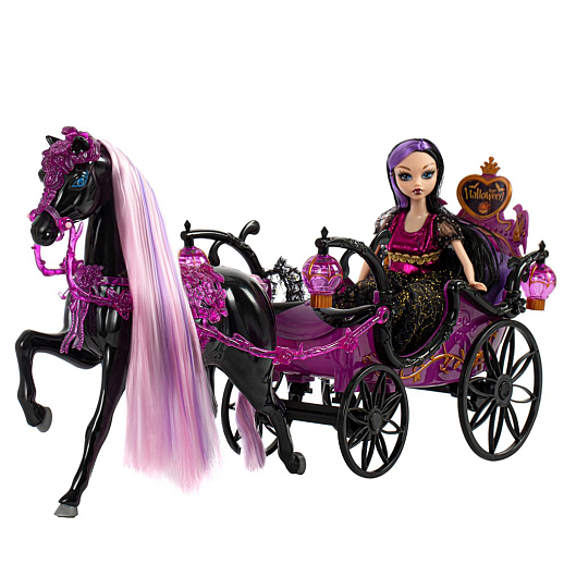 Игровой набор "Карета с лошадью и кукла", свет.эфф., в/к 56х19х30 см в Джамбо Тойз #2