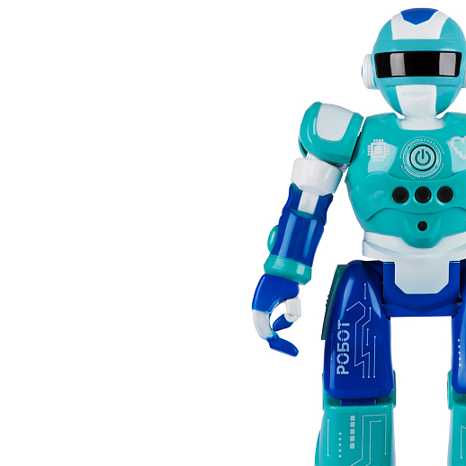 ТМ "Smart Baby" Интерактивный робот Вася, реагирует на жесты, радиоуправляемый, функция программирования, обучения, движения, танцы, считалки, высота робота 28 см, в/к 33x23x10,5 см в Джамбо Тойз #16