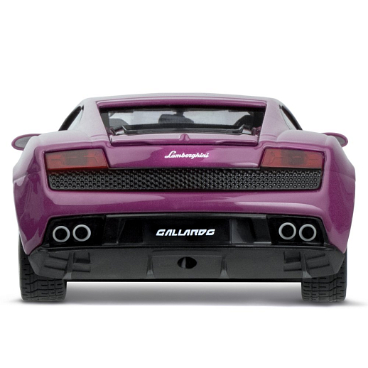 ТМ "Автопанорама" Машинка металлическая 1:24 Lamborghini Gallardo, розовый, откр. двери и багажник, свет, звук, свободный ход колес, в/к 24,5*12,5*10,5 см в Джамбо Тойз #18