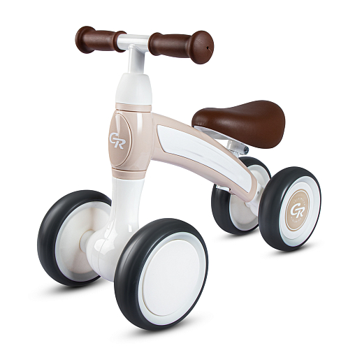 Беговел CITYRIDE, модель CR-BB-10, EVA колеса 6" 4 шт., мягкое сидение, цвет: бежевый в Джамбо Тойз