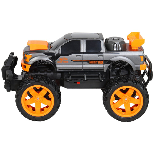 Машинка Монстр-трак на радиоуправлении, с зарядкой, цвет оранжевый, в/к 38*20*19 в Джамбо Тойз #2
